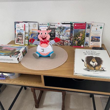 Appartement Bes,, Attique Neuf Avec Confort Wittenheim Dış mekan fotoğraf